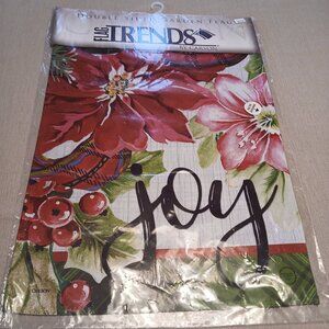 Holiday Garden Flag- "Joy"
